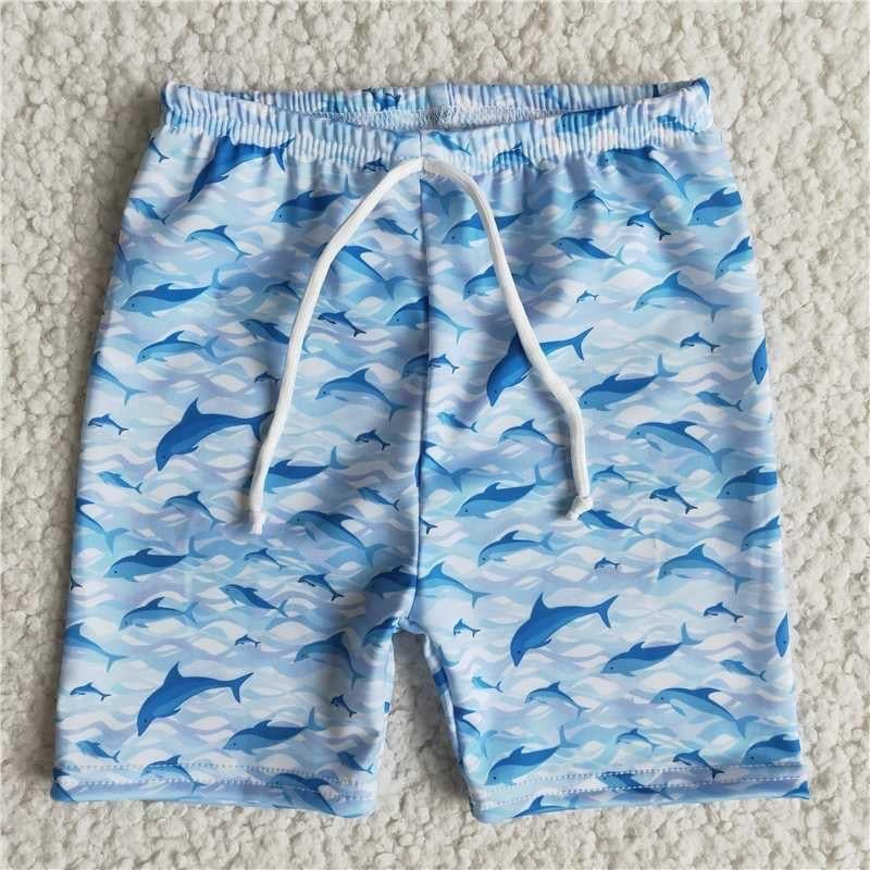 Dolphin Swim Trunks- Boy