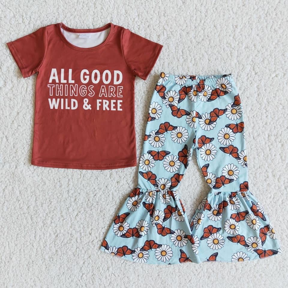 All good things Girls 2pc outfit