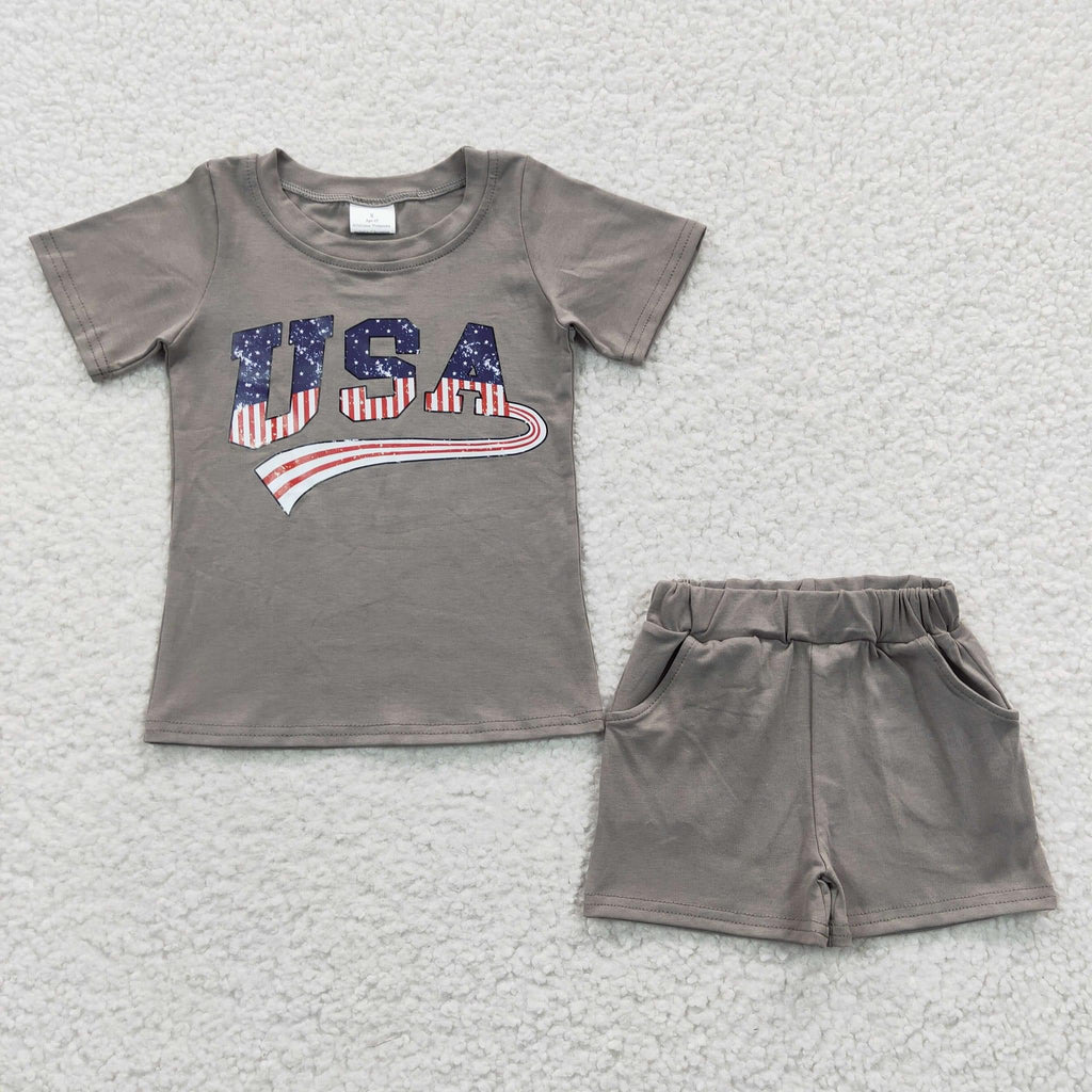 USA short set