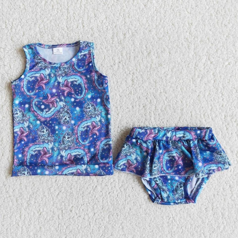 Unicorn Swim Suit - Girls