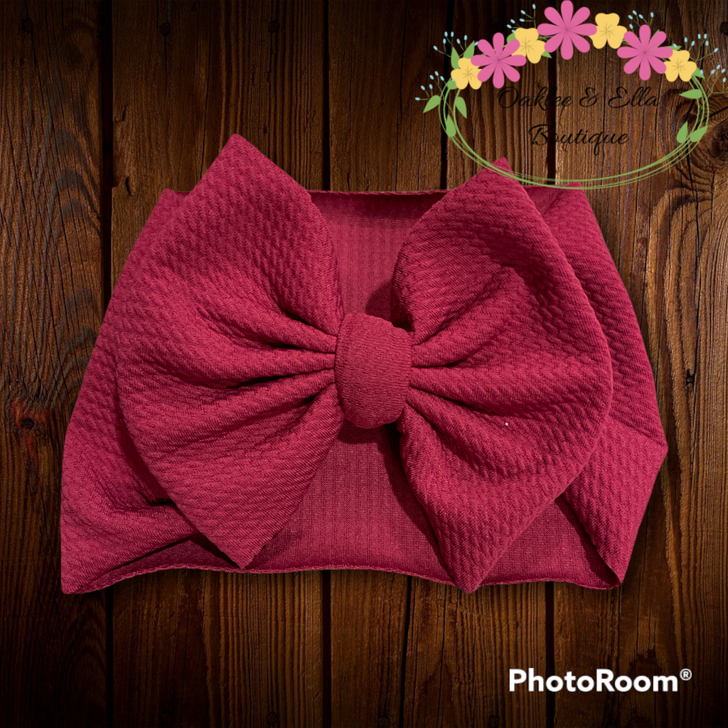 Magenta  Bows