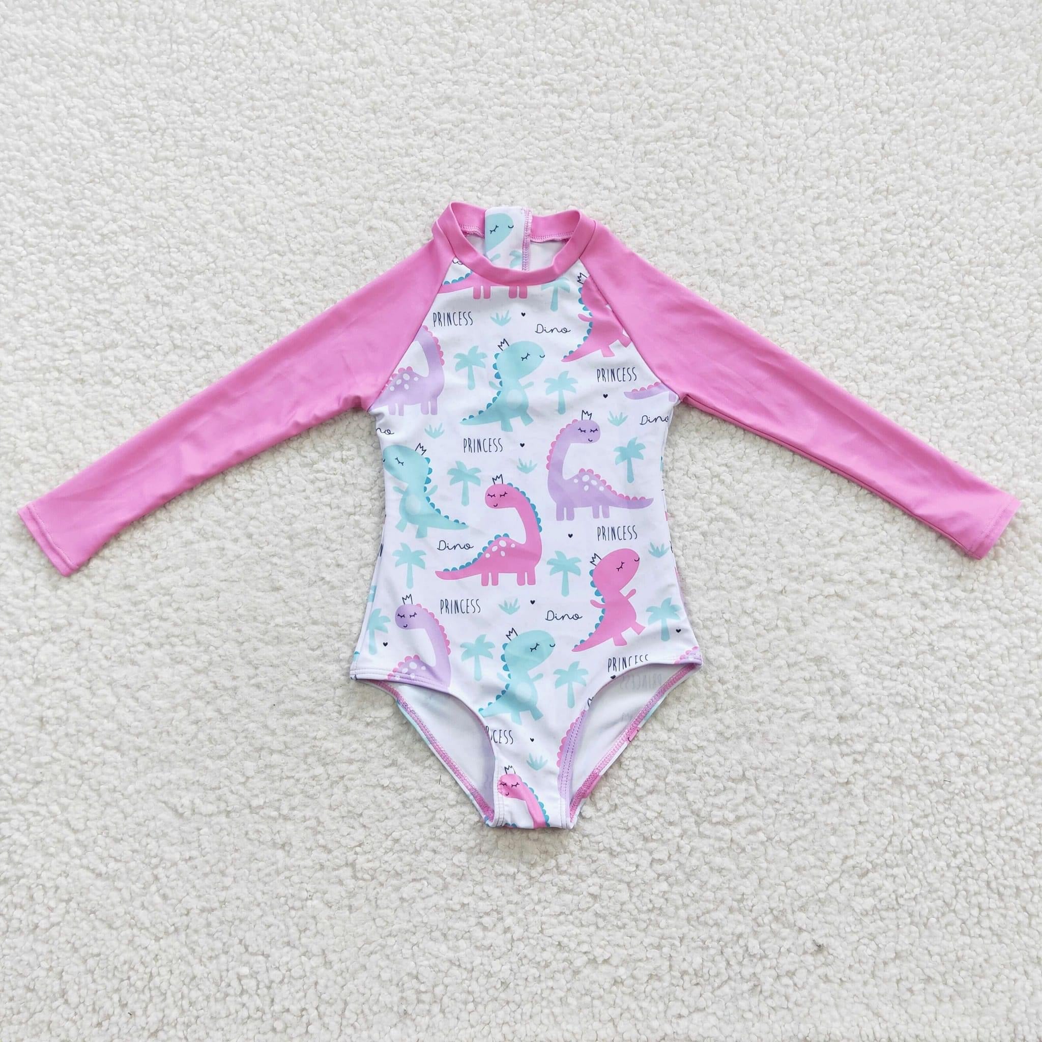 Dino Princess swim Suit - Girls