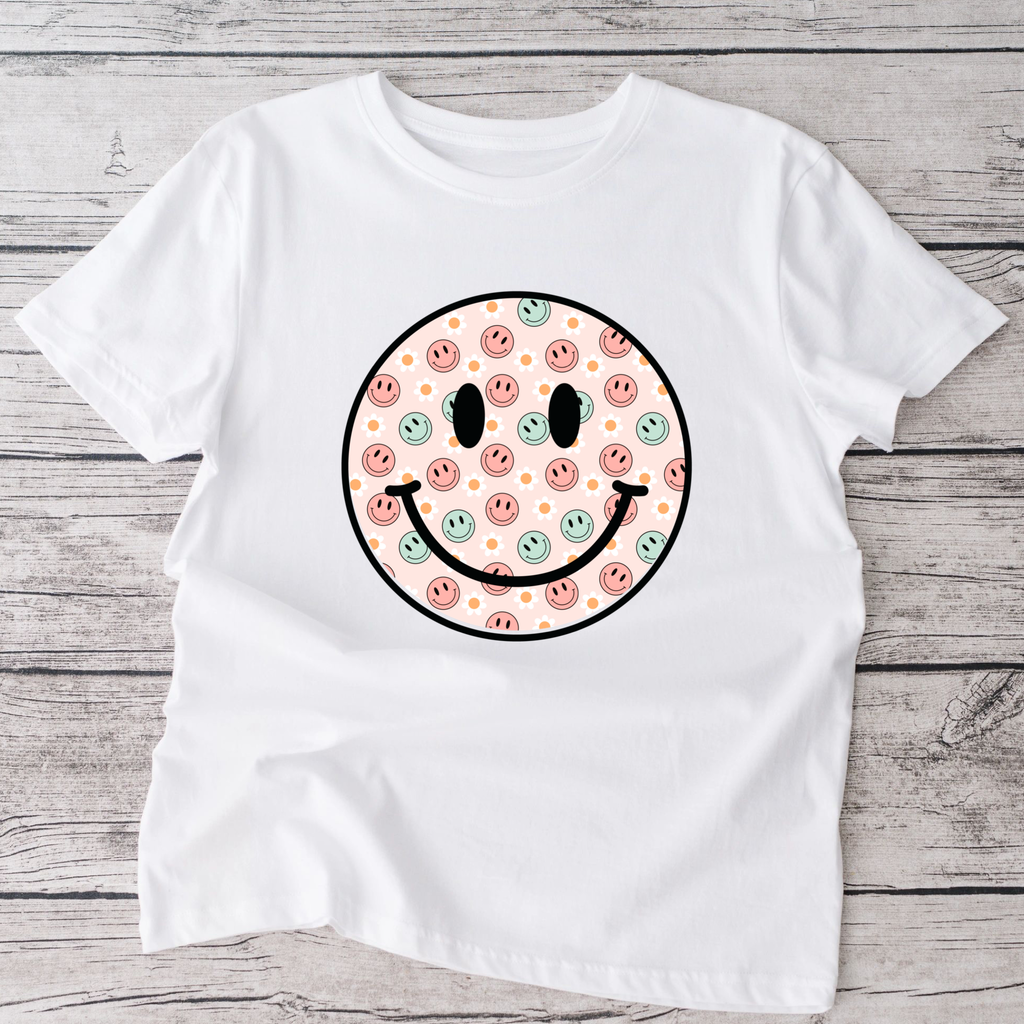 Pink smiles tshirt