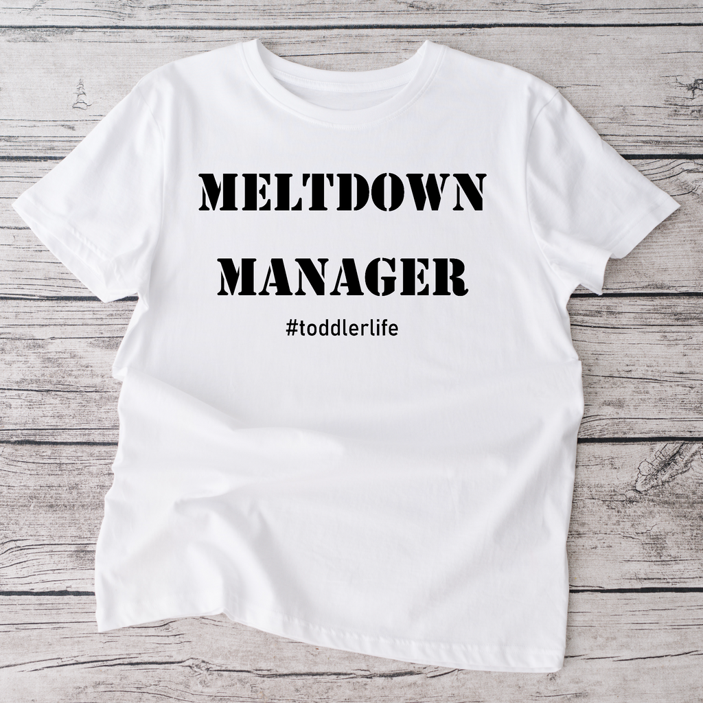 Meltdown Manager Adult tshirt