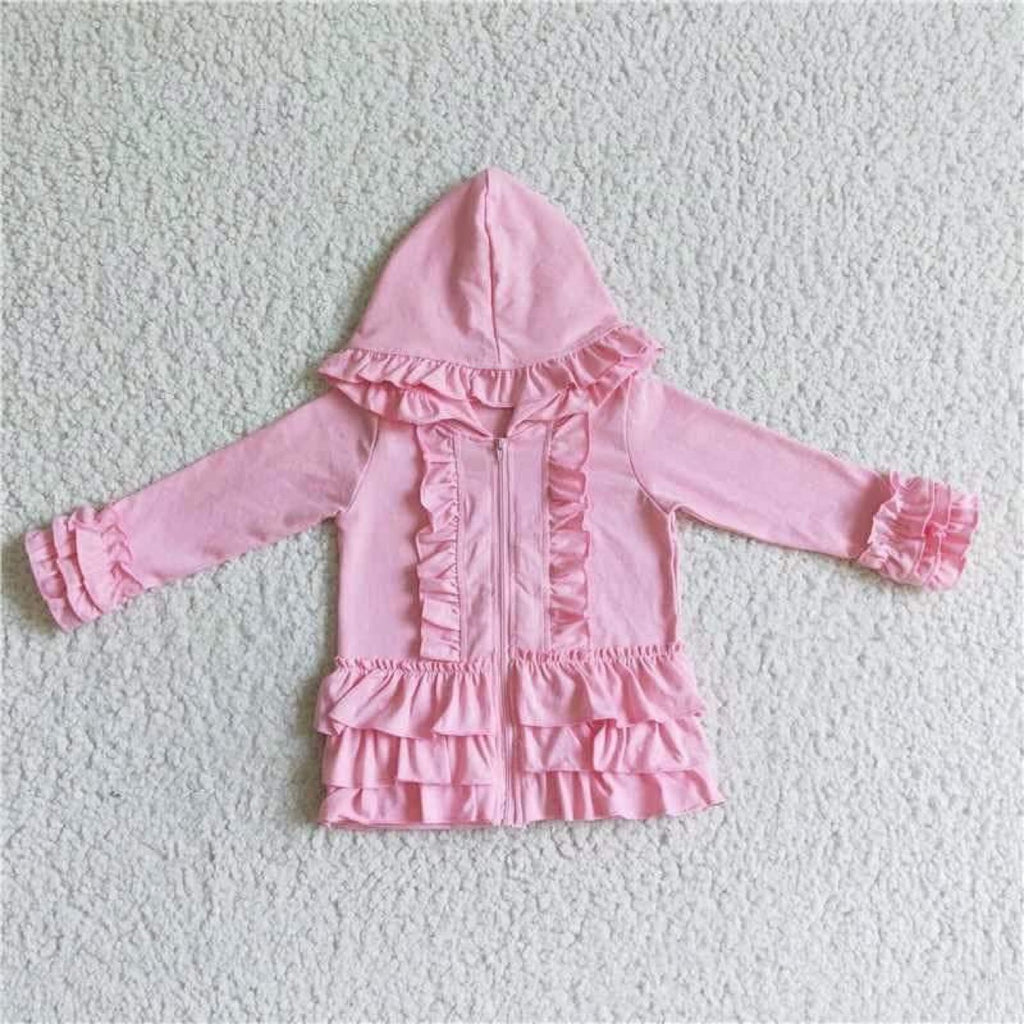 Light pink Ruffle Jacket