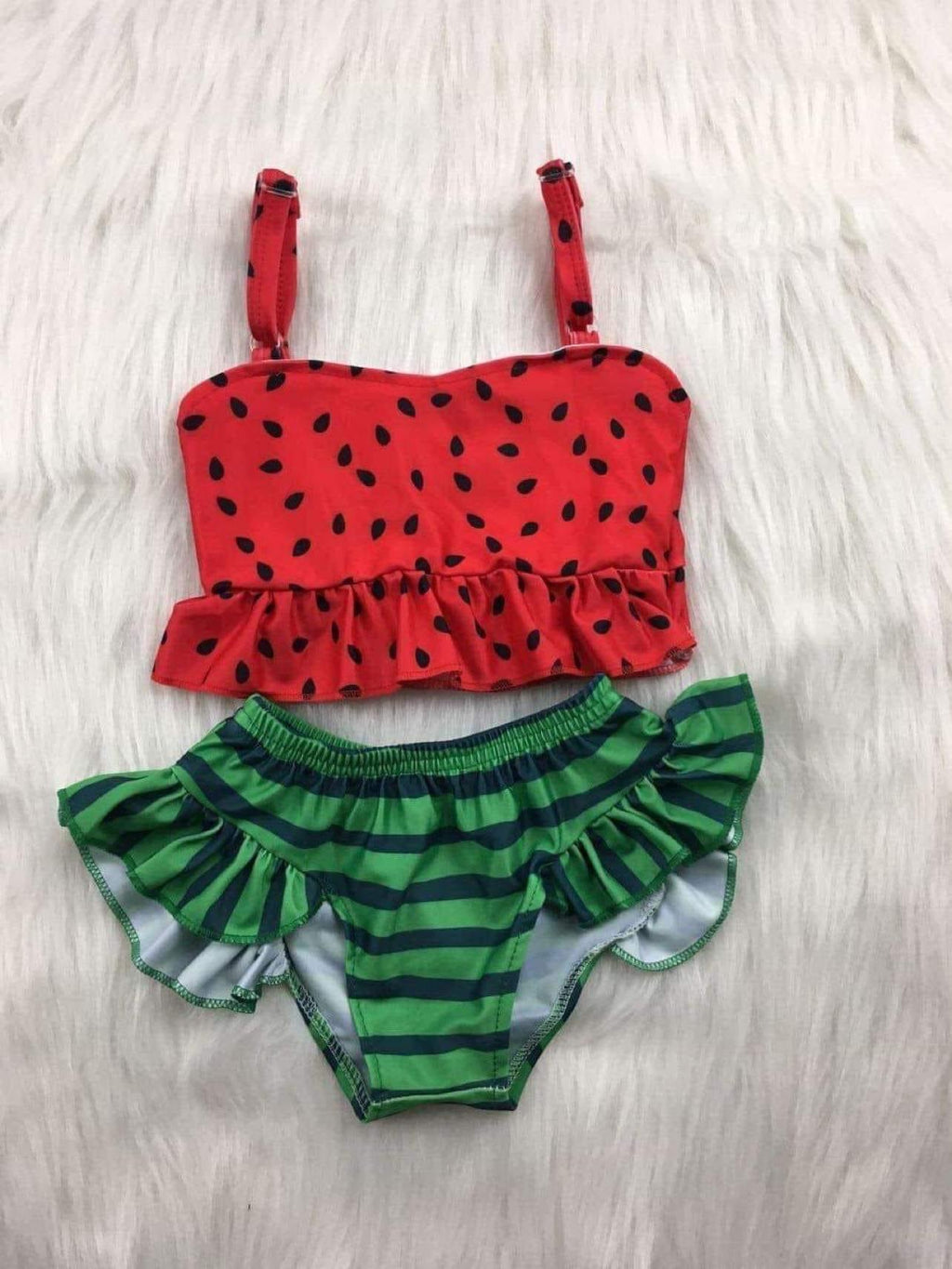 Watermelon 2pc swim suit GIRLS