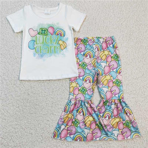 Lucky Charm Bell Pants outfit