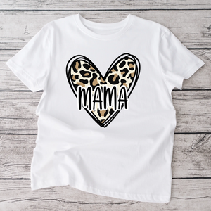 Mama Leopard Adult tshirt