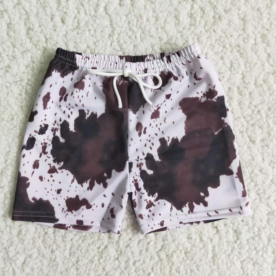 Cow Hyde Swim Trunks- Boy