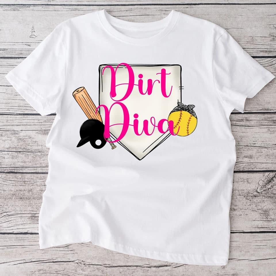 Dirt Diva kids tshirt