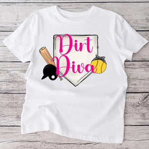 Dirt Diva kids tshirt