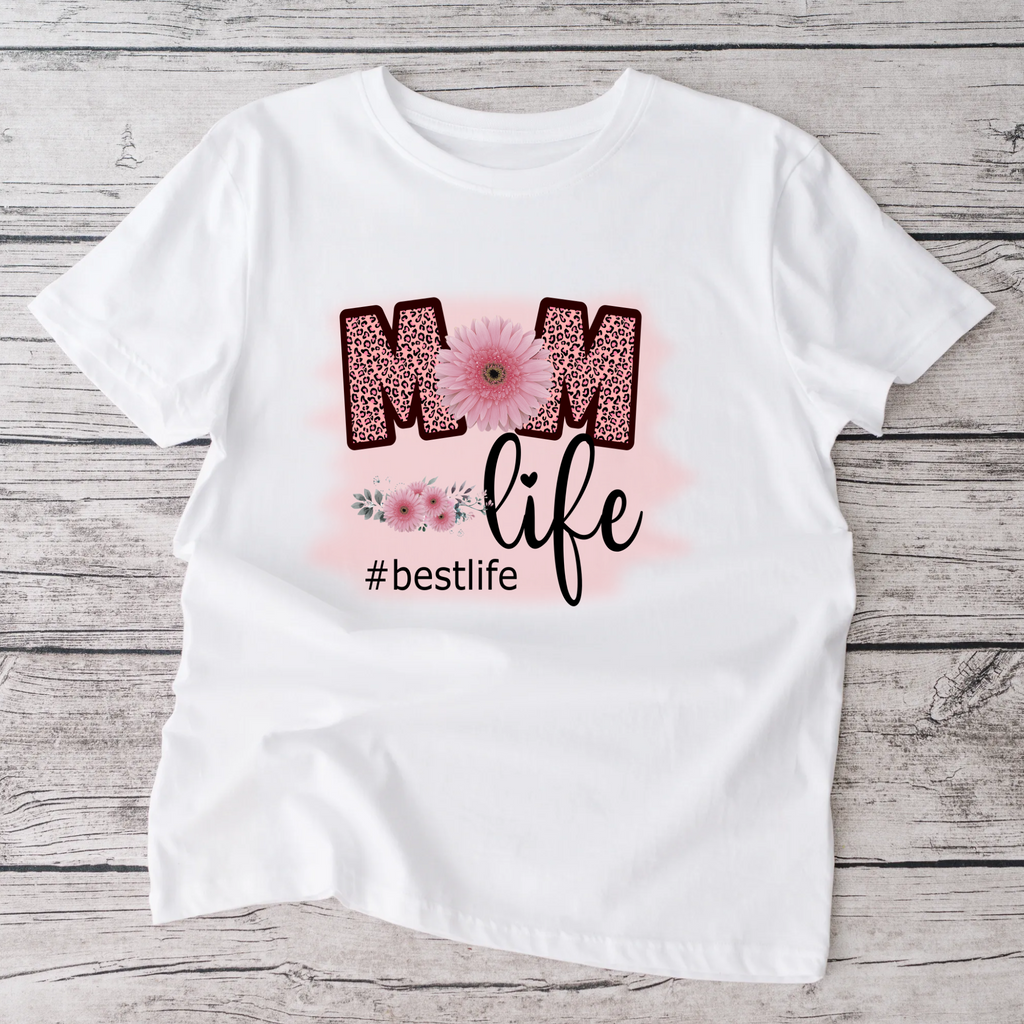 Mom Life Adult tshirt