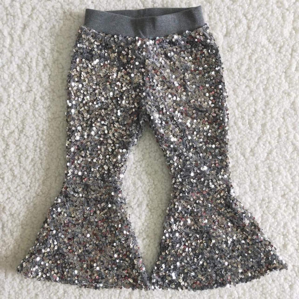 Sequins silver bells- pants Only