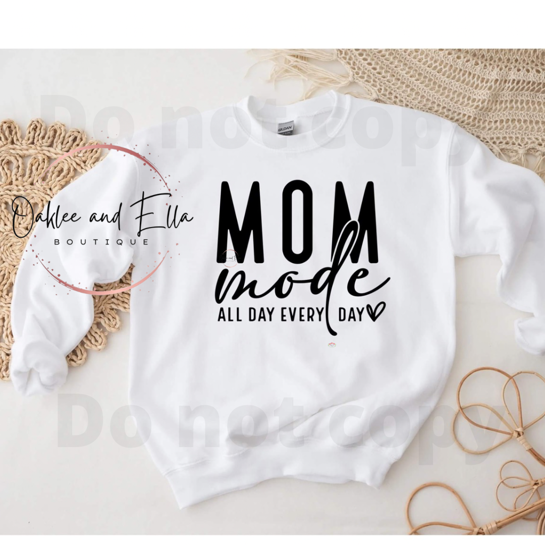 Mom mode Long Sleeve Shirt