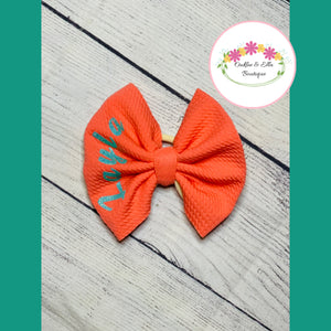 Personalized Bows