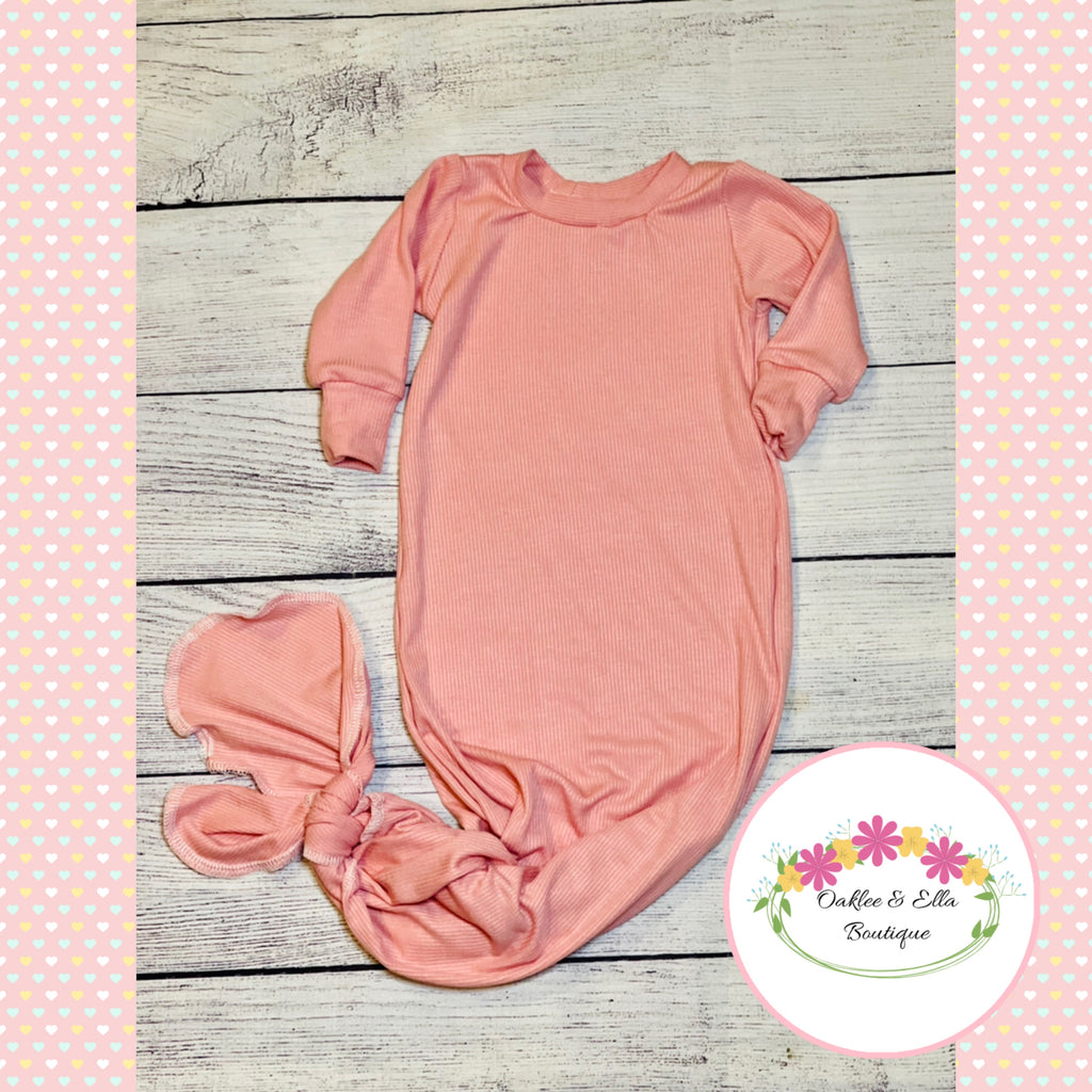 Pink shimmer Baby Night Gown