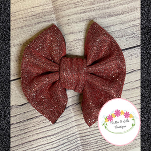 Sparkle Red Love Bows