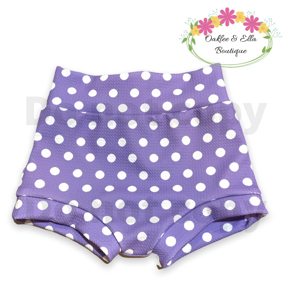 Purple polka dot Bummies