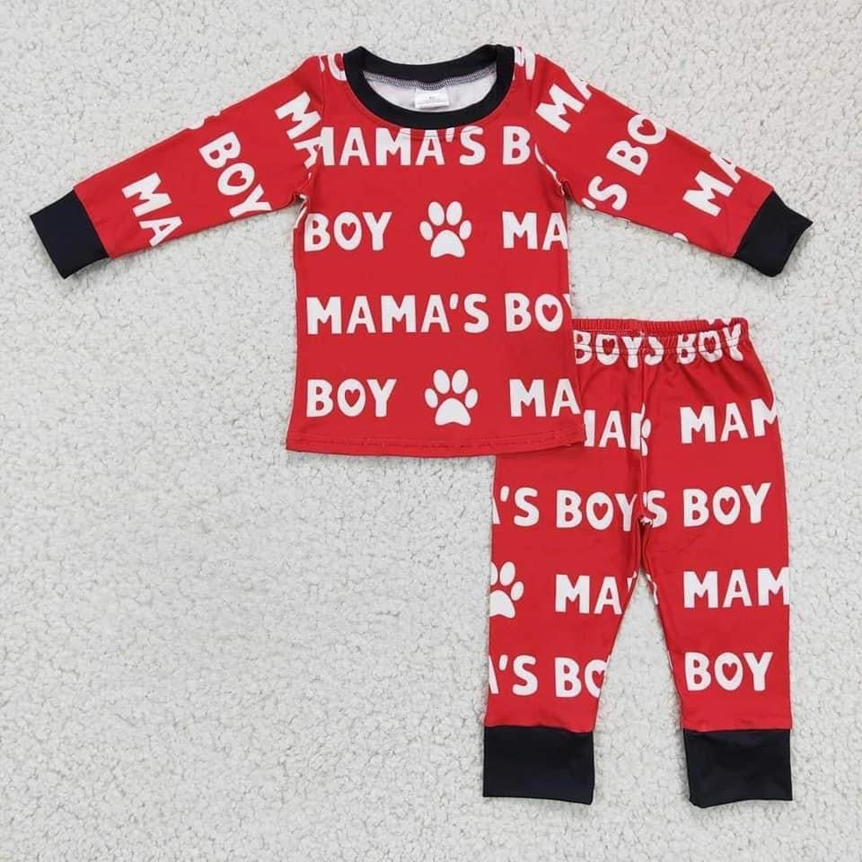 Mama boy Pajama  set boy