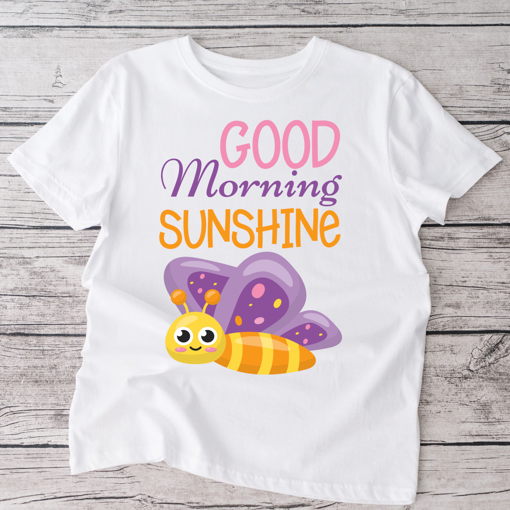 Good morning sunshine kids tshirt