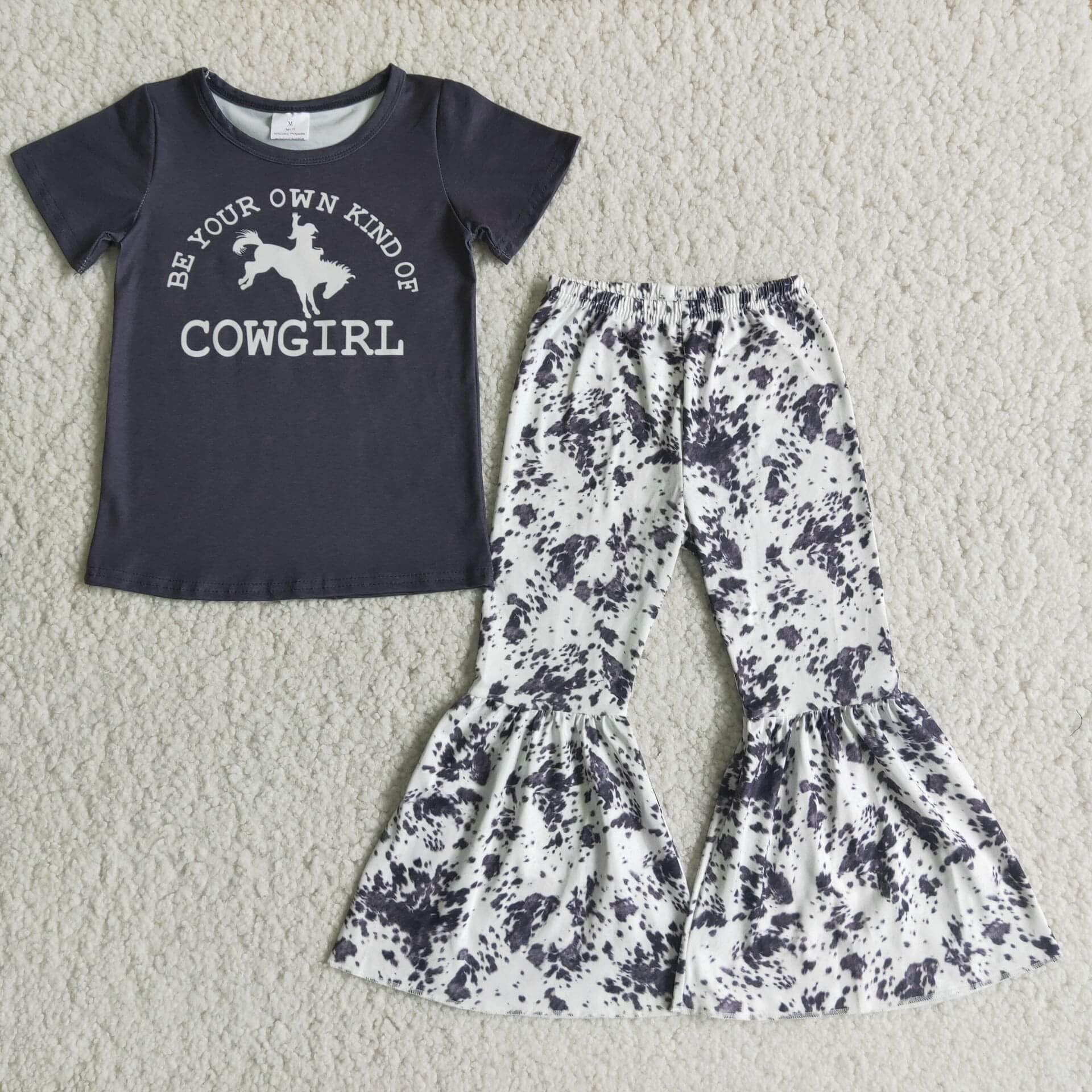 Cowgirl  pant/ short sleeve