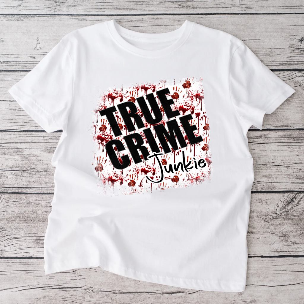 Crime Junkie Adult tshirt