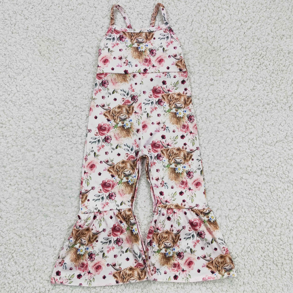 Floral Bull romper