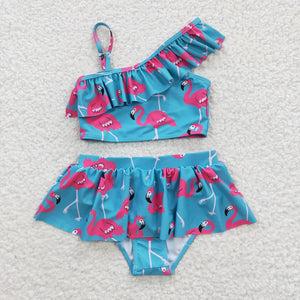 Flamingo swim Suit - Girls