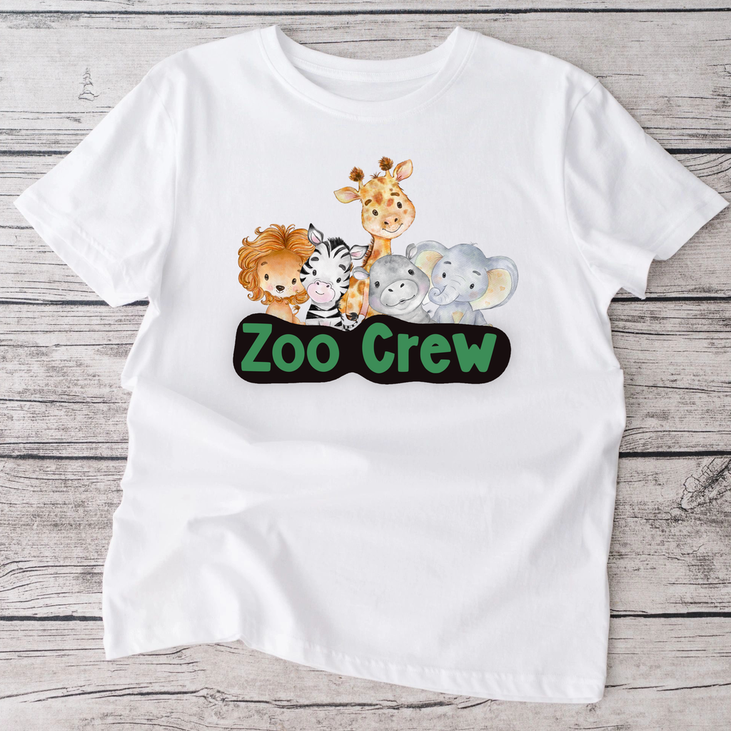 Zoo Crew kids tshirt