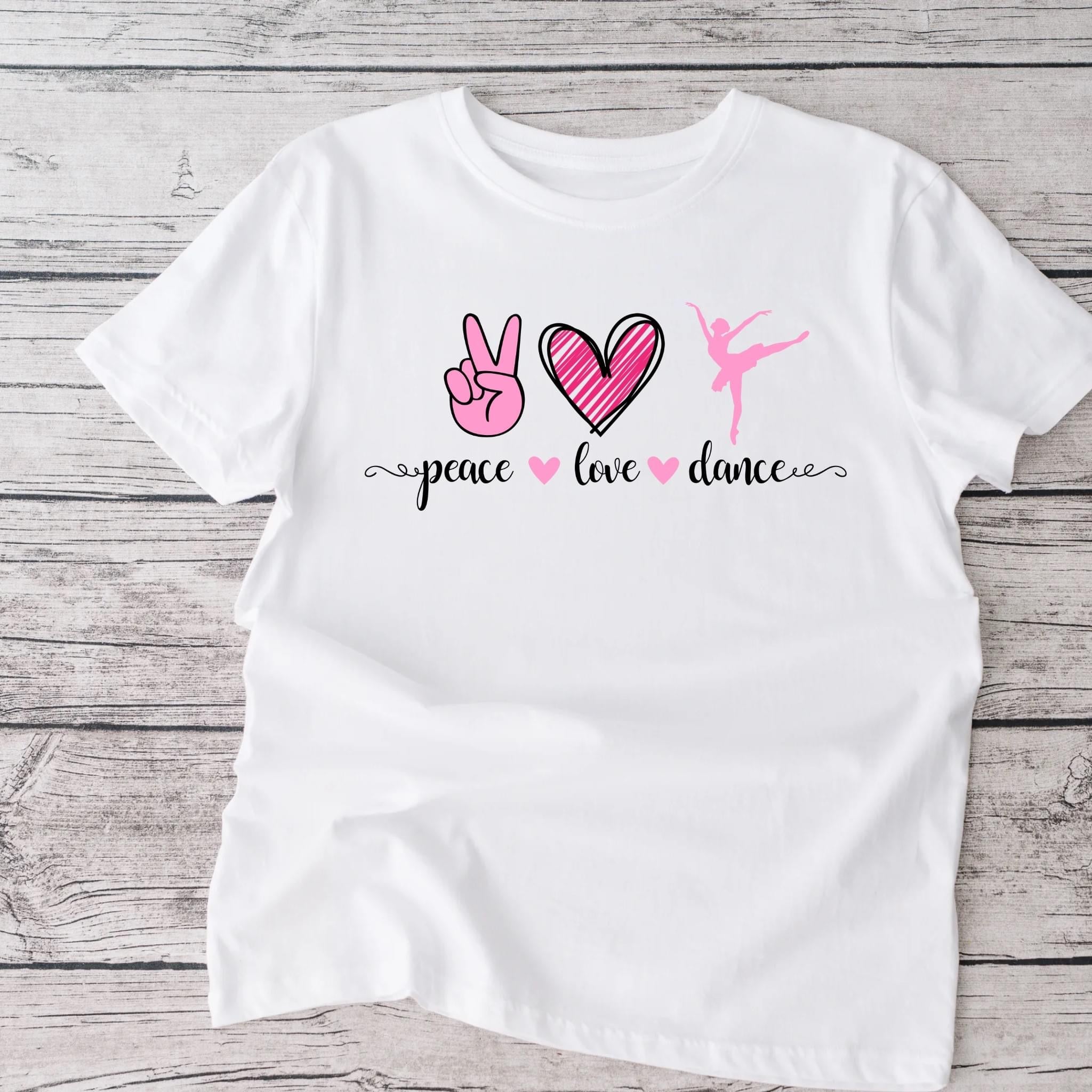 Love dance pink bleached OEB shirt