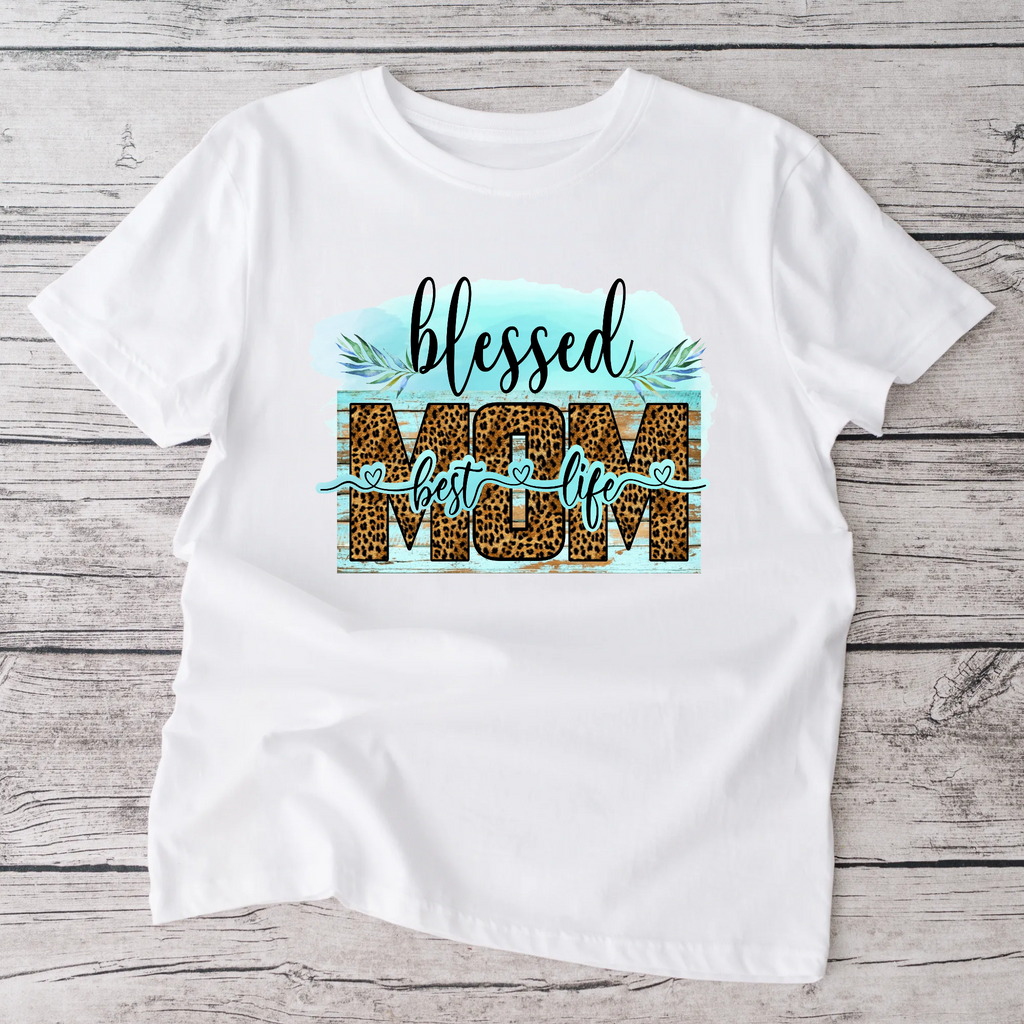 Blessed Mama Adult tshirt