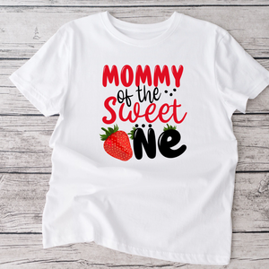 Mama sweet one Adult white tshirt