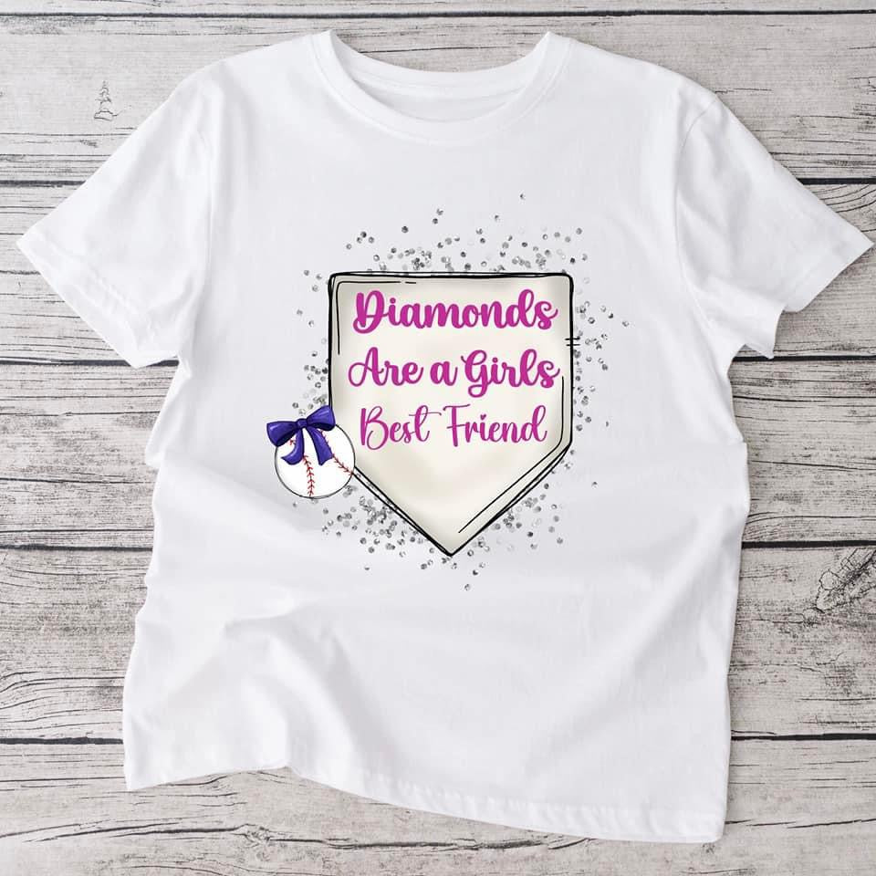 Diamonds bff kids tshirt