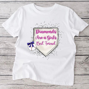 Diamonds bff kids tshirt