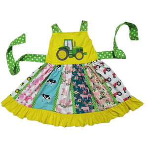 Sweet Tractor Girl Twirl